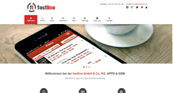 Desktop Screenshot of fastline24.de